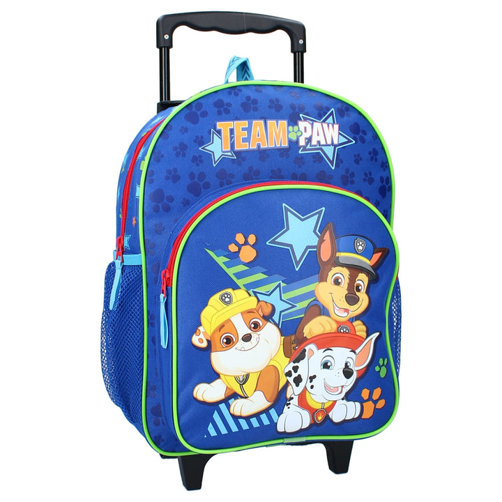 Vadobag Trolley Paw Patrol Rescue Squad, Kinder Rucksack Koffer, 38 cm, blau
