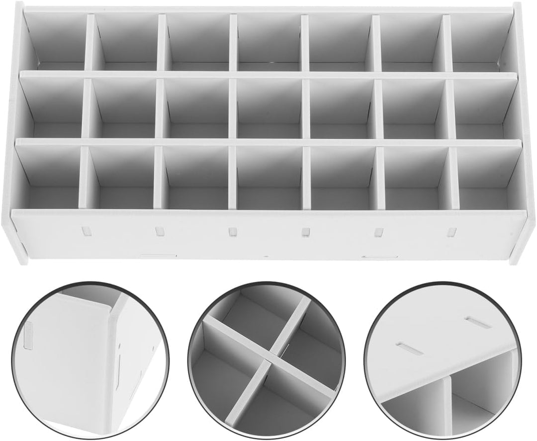 Gadpiparty Farbaufbewahrungsregal Desktop Organizer Für Farbflaschen Malutensilien Künstler Aufbewah