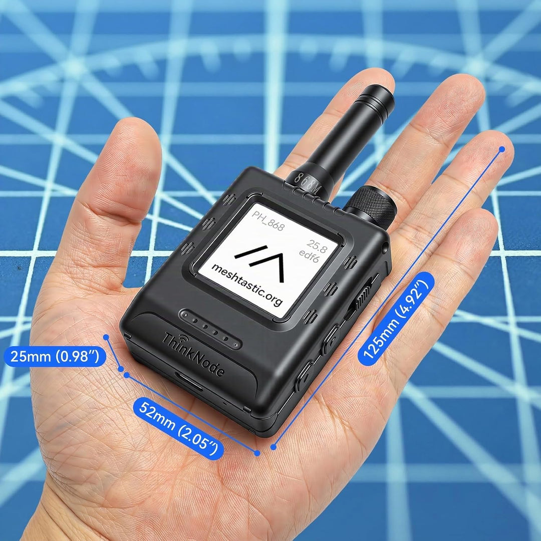 LoRa Meshtastic Devices ThinkNode M5 with GPS ESP32-S3 | WiFi Bluetooth 1.54 E-Ink Display SX1262 Wi