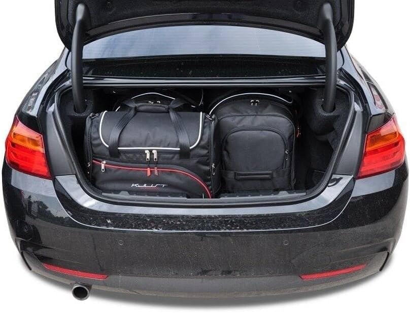 KJUST Dedizierte Reisetaschen 4 stk kompatibel mit BMW 4 COUPE F32 2013-2020
