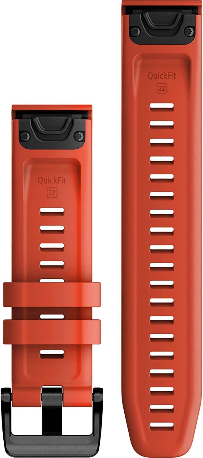 Garmin Quickfit Armband, Silikon, passend für Fenix, Epix, Instinct Serie, Forerunner 745/945/955, M