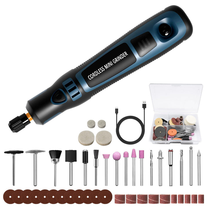 Multifunktionswerkzeug Akku Gravierstift Kabellos Gravur Werkzeug Kit, Mini-Rotationswerkzeug Tragba