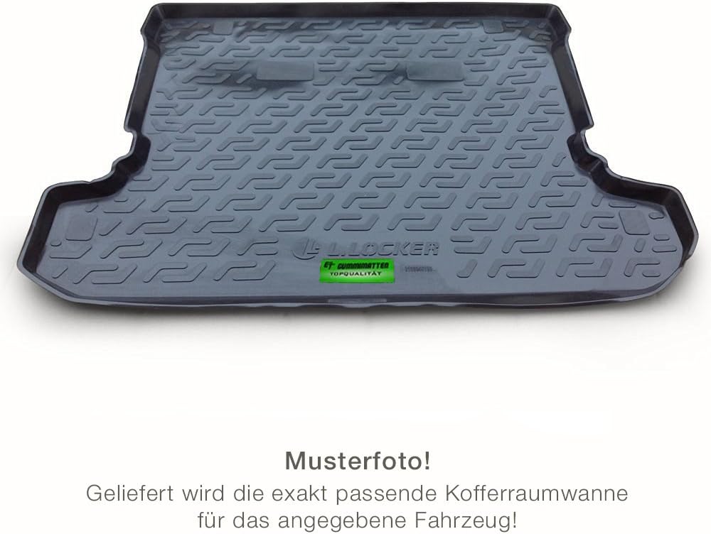 Kofferraumwanne passend für Audi A3 8V Sportback 2012-2020 Laderaumwanne Kofferraummatte Eight Tec H