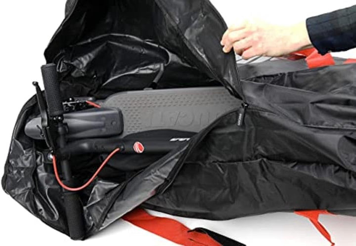 Ducati Unisex – Erwachsene Elektrisch Roller Tasche, Schwarz, Einheitsgrösse