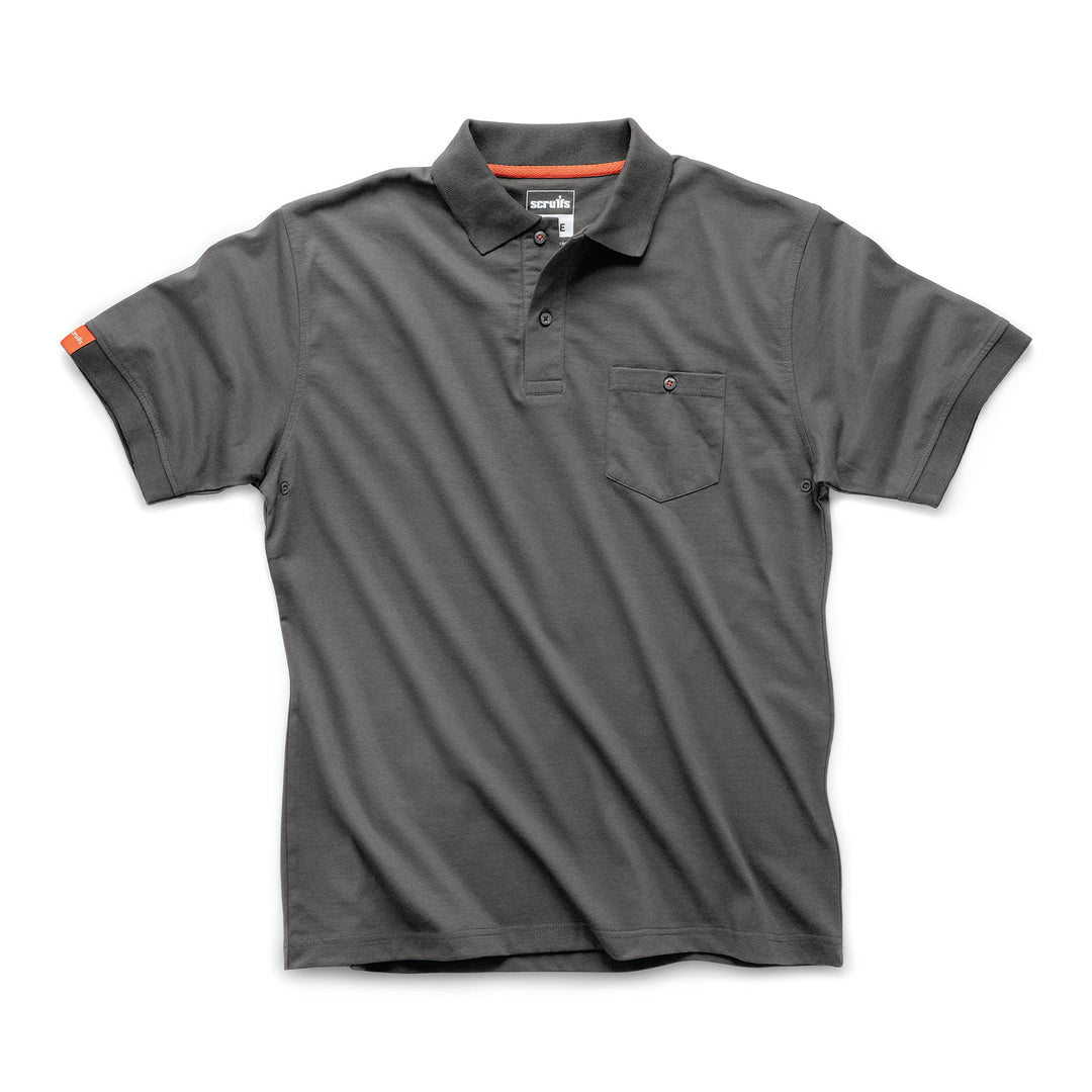 Scruffs Polohemd „Eco Worker“, anthrazit XXXL (T55421) 3XL Anthrazit, 3XL Anthrazit