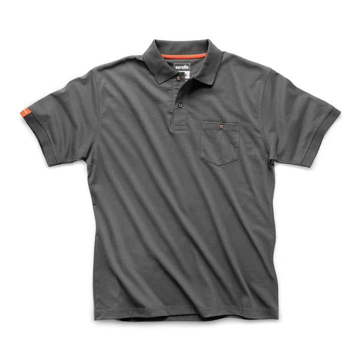 Scruffs Polohemd „Eco Worker“, anthrazit XXXL (T55421) 3XL Anthrazit, 3XL Anthrazit
