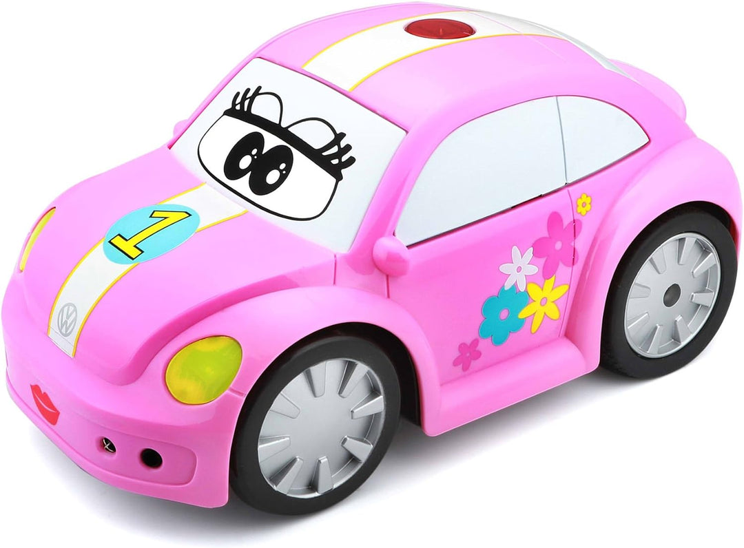 Bburago Maisto France 92003R Volkswagen Spielzeugauto für Kinder, Rosa, Rosa