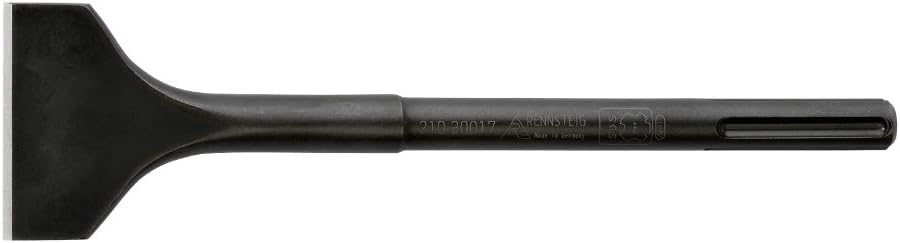 Rennsteig Meissel (Meissel) Set, SDS Max - Flachmeissel 400 x 25 mm, Spitzmeissel 400, Spatmeissel 4