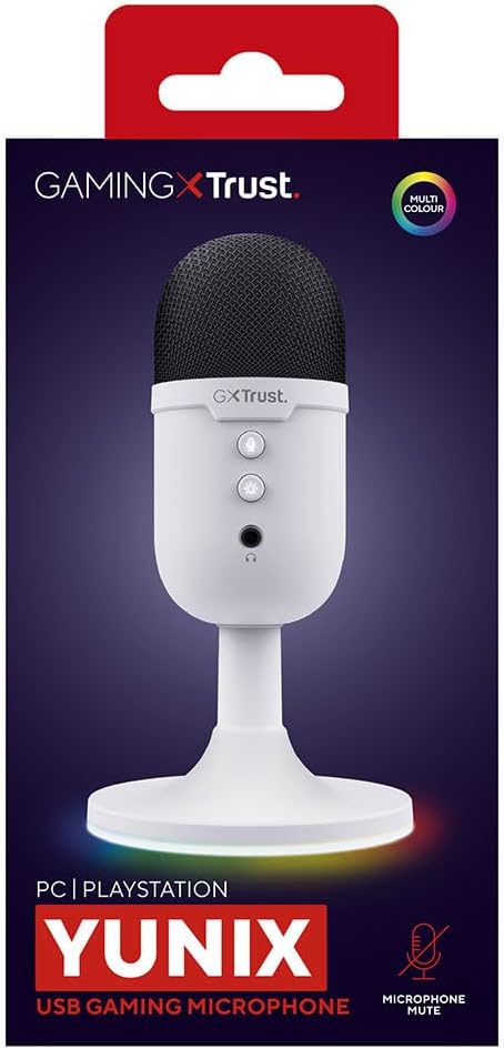 Trust Gxt 234w Yunix Gaming Mic One Size