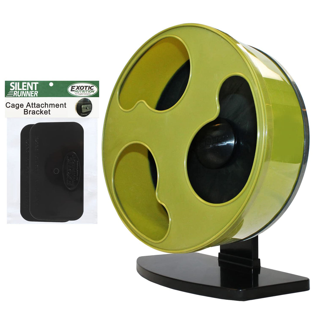 Exotic Nutrition Silent Runner 30,5 cm breit + Sandschiene, Käfigbefestigung