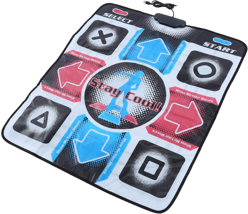 VBESTLIFE Dance Mat, Wii Tanzmatte, strapazierfähige Tanz Steppe,Dance Mat Pad Dancer Blanket mit US