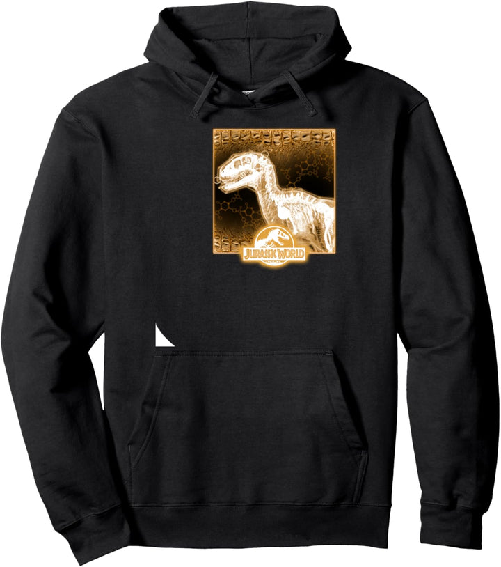 Jurassic World Dinosaur Bone X-Ray Glow Pullover Hoodie