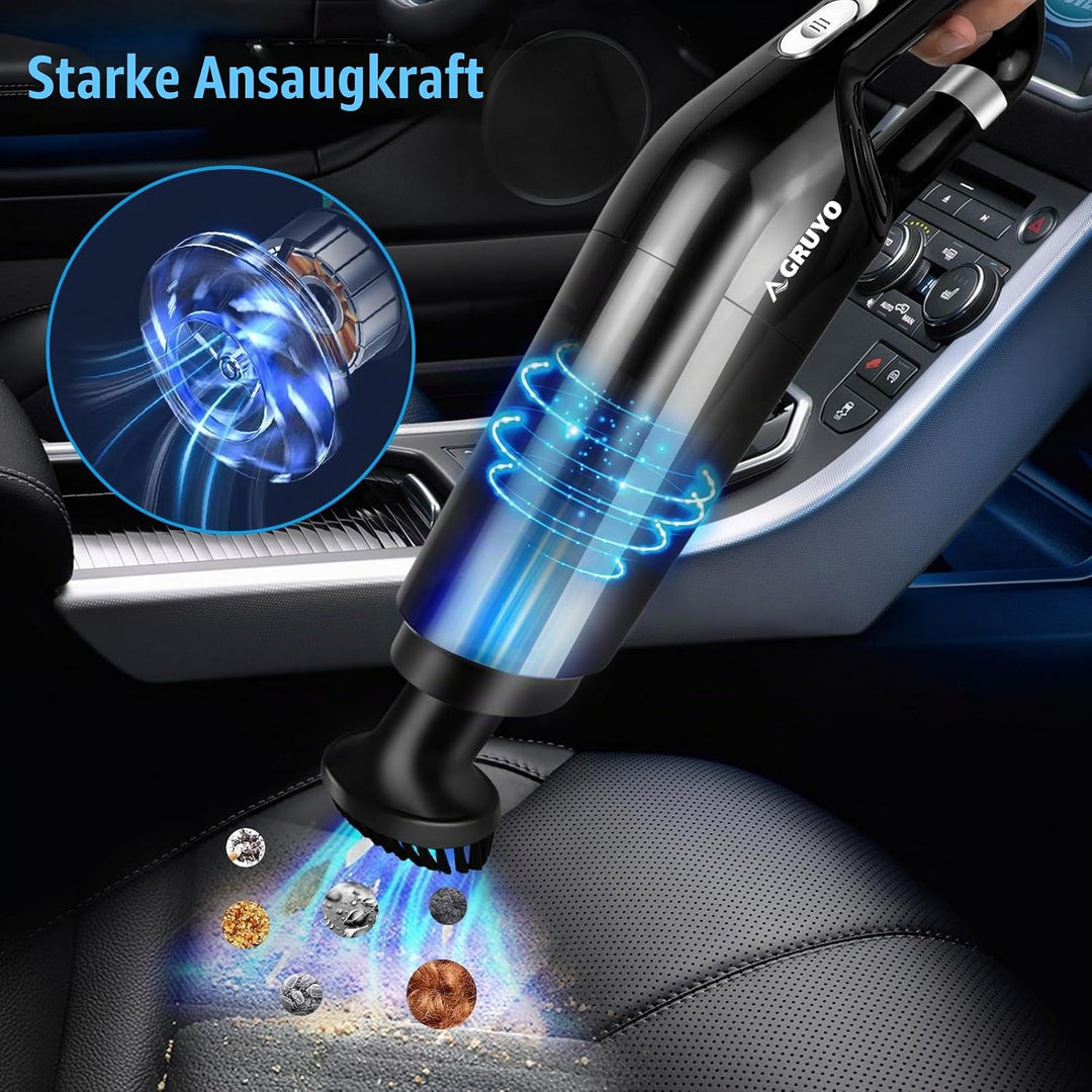 Akku Staubsauger, Auto-Staubsauger kabelloser, Mini-Staubsauger, multifunktionaler Handstaubsauger m