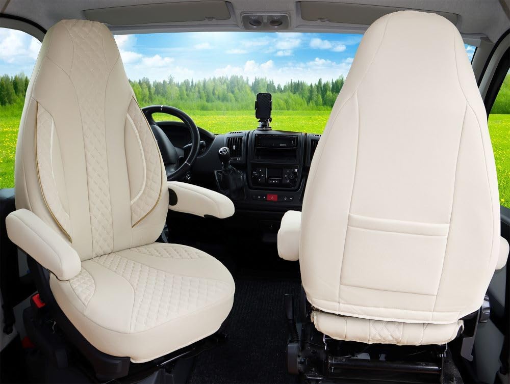 BREMER SITZBEZÜGE Wohnmobil Schonbezüge Sitzbezüge kompatibel mit FIAT Ducato Citroen Jumper Peugeot