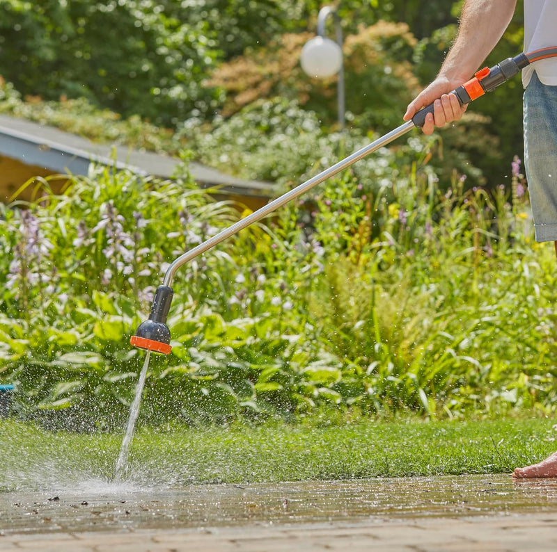 Gardena Profi-System-Spritz-Giessstab: Stab-Gartenbrause für einen höheren Wasserdurchfluss, regulie