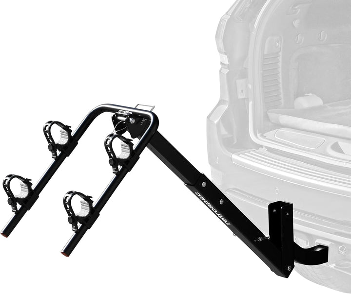 Retrospec Lenox 2-5, Fahrradträger für PKWs, LKWs und SUVs mit 2-Zoll-Anhängerkupplung (5,1 cm), kla