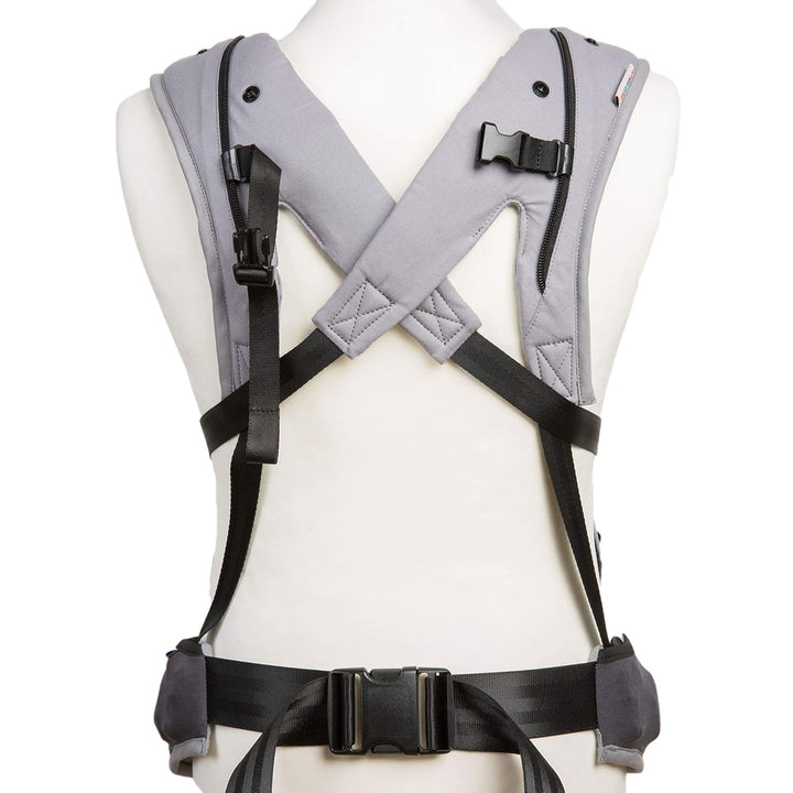 Ruckeli Basic Slim Babytrage | Fullbuckle | 50/56-98 cm (Light Taupe), Light Taupe