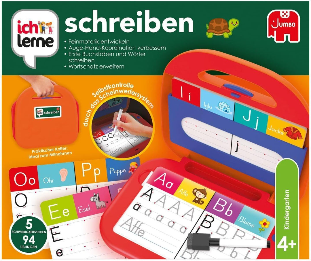 Jumbo Spiele ich lerne schreiben - Lernspiel für Kinder ab 4 Jahren