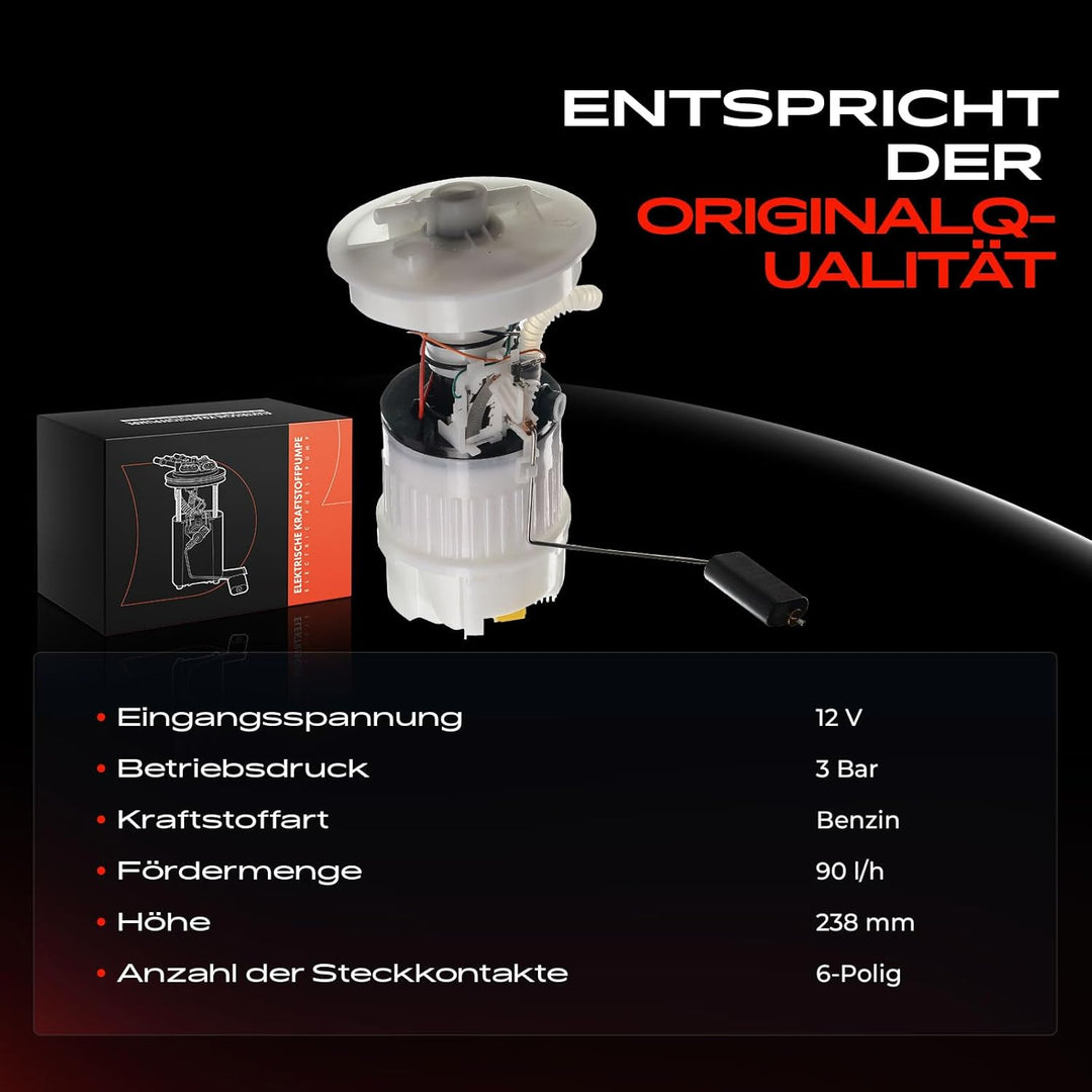 Kraftstoffpumpe Benzin für C-Max DM2 Focus C-Max Focus II DA, DP, HCP Focus II Stufenheck DB, DH, FC