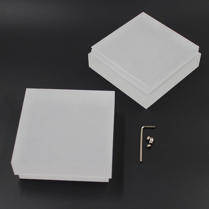 ShineLED Acrylglas Upgrade | 100mm x 100mm für 30W/12W | matt 30 Watt und 12 Watt Mattes Glas, 30 Wa