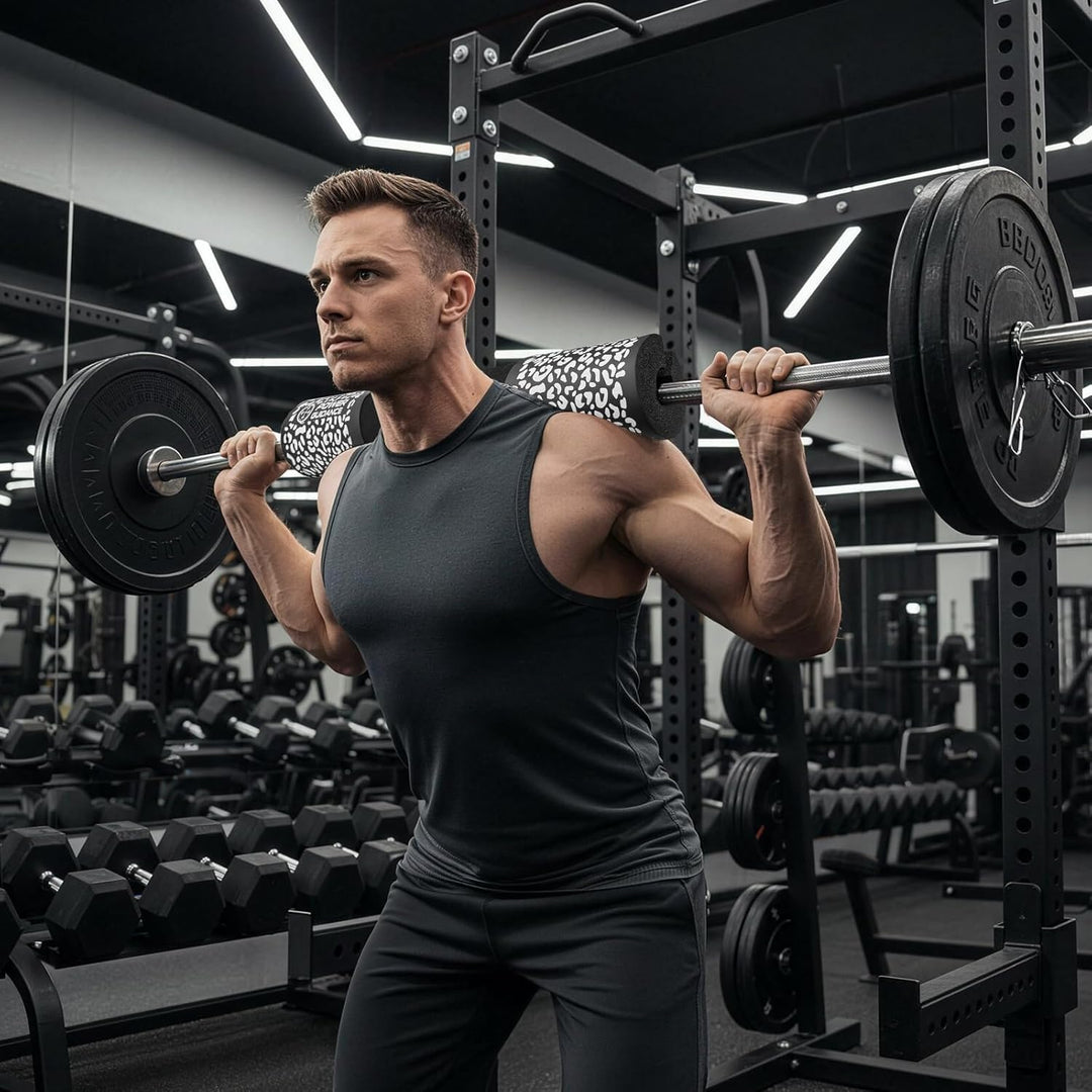 POWER GUIDANCE Langhantel Polster Kniebeugen Barbell Squat Pad Ideal für Squats Lunges Hip Thrusts G