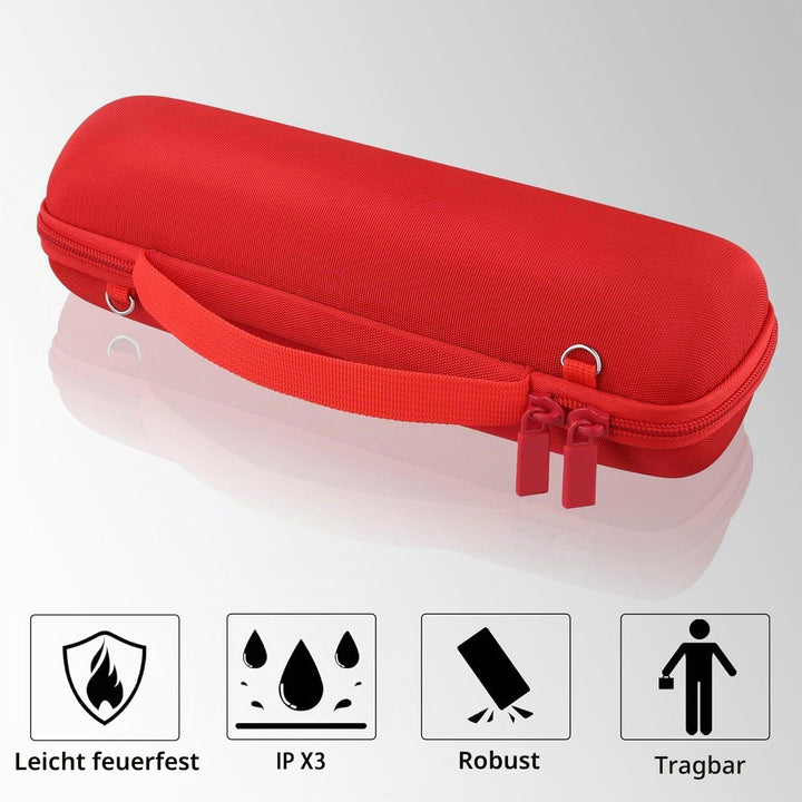 co2CREA Hart Reise Schutz Hülle Etui Tasche für Beats Pill Tragbarer Bluetooth Lautsprecher, Beats b