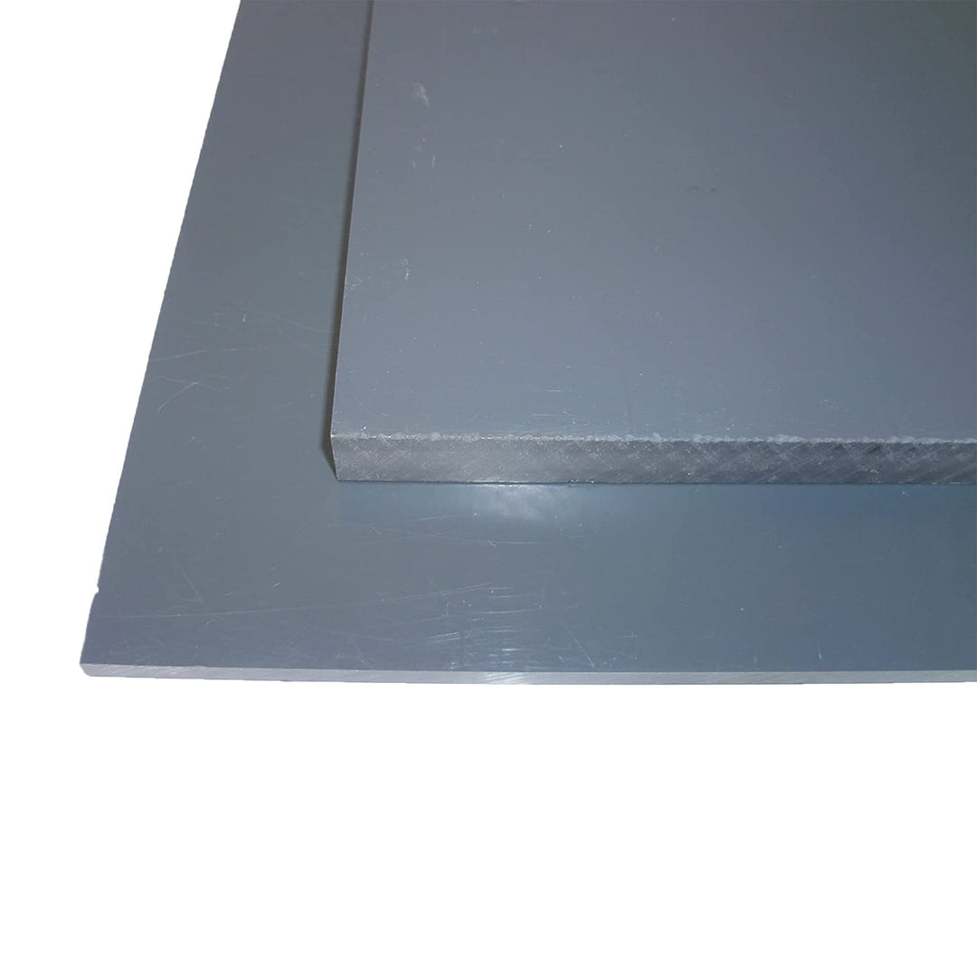 B&amp;T Metall Hart PVC grau Platten 12,0 mm stark im Zuschnitt Grösse 200 x 800 mm Grösse 200 x 800 mm