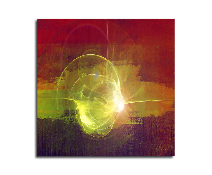 Paul Sinus Art Modernes Wandbild Abstrakt027_60x60cm Abstrakte Kunst Kunstdruck auf Leinwand Zeitlos