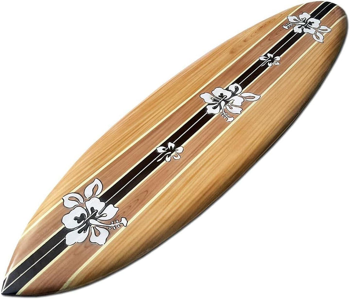 Seestern Sportswear Deko Holz Surfboard 100 cm lang Airbrush Design Surfing Surfen Wellenreiten Surf