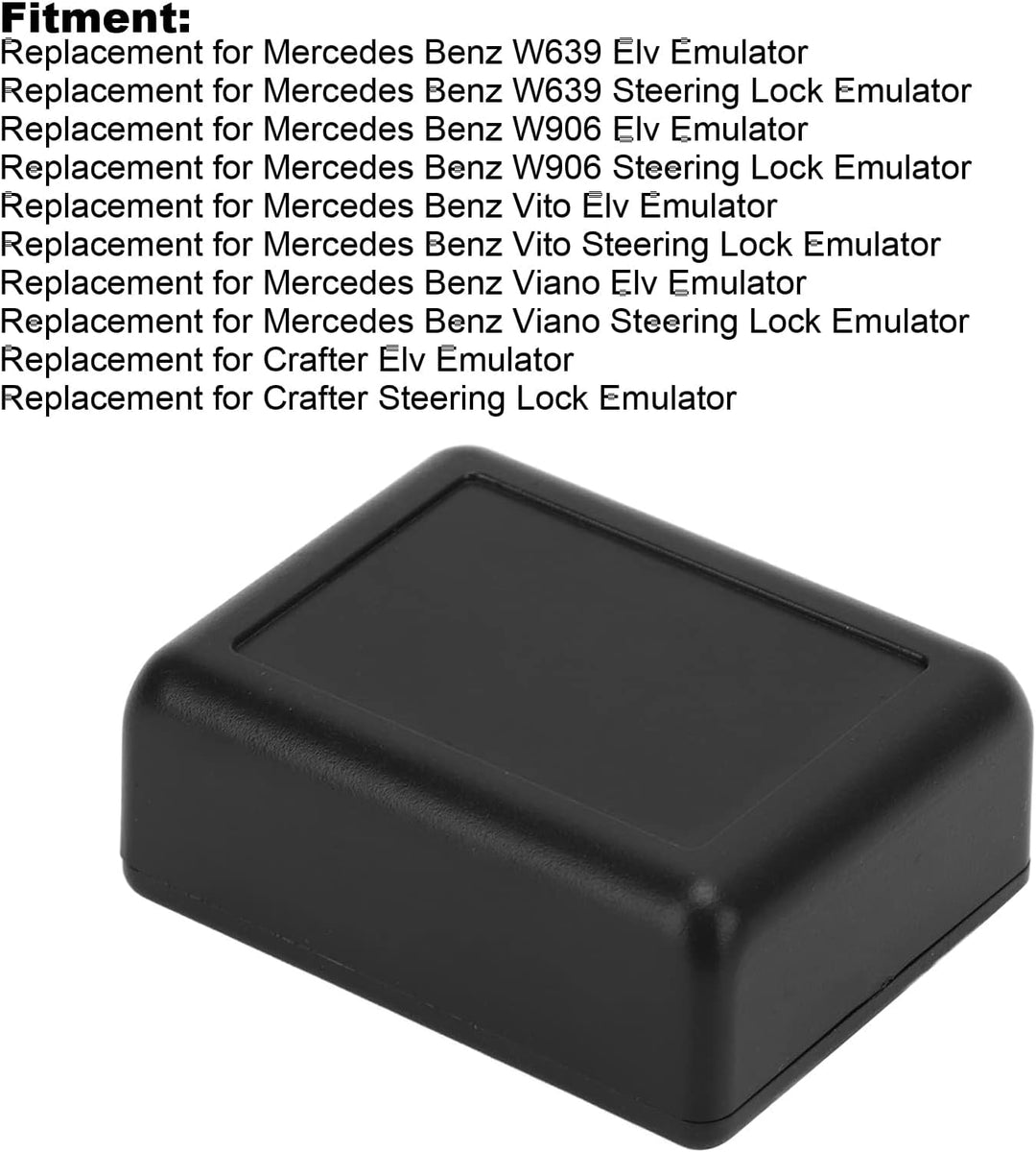 GAESHOW ESL ELV Lenkradschloss-Emulator Plug-and-Play-Ersatz für Mercedes Benz W639 W906 W209