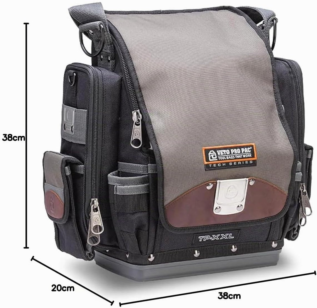 Veto Pro Pac TP-XXL Tasche Schwarz, Grau, Schwarz, Grau