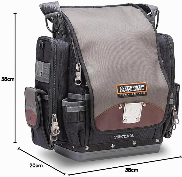 Veto Pro Pac TP-XXL Tasche Schwarz, Grau, Schwarz, Grau