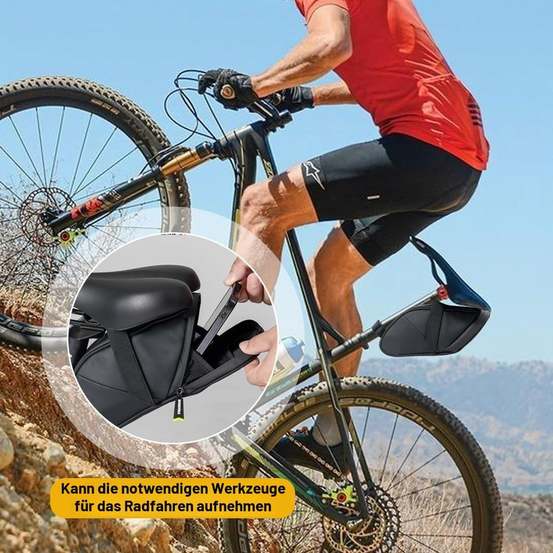 RANJIMA Fahrrad Satteltasche, Satteltaschen für Fahrrad Satteltasche Fahrradsatteltaschen Klein Sadd