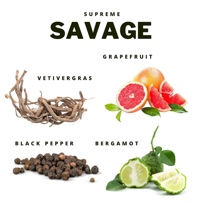 Bartöl Herren Sauvage Inspired After Shave Duft Supreme Bartstoppel® - für die tägliche Bartpflege -