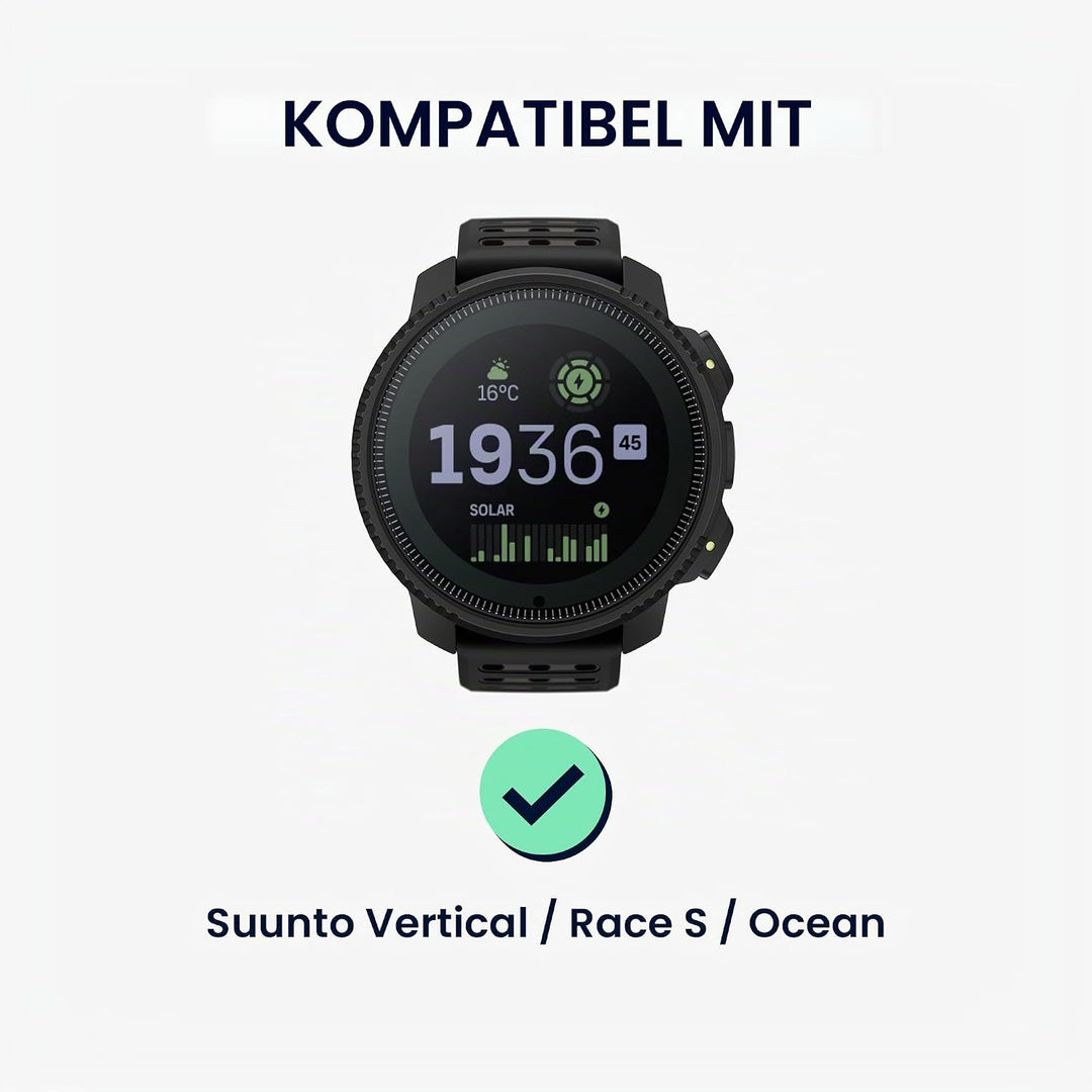 kwmobile USB Kabel Charger kompatibel mit Suunto Vertical/Race S/Ocean Ladekabel - Smart Watch Ersat