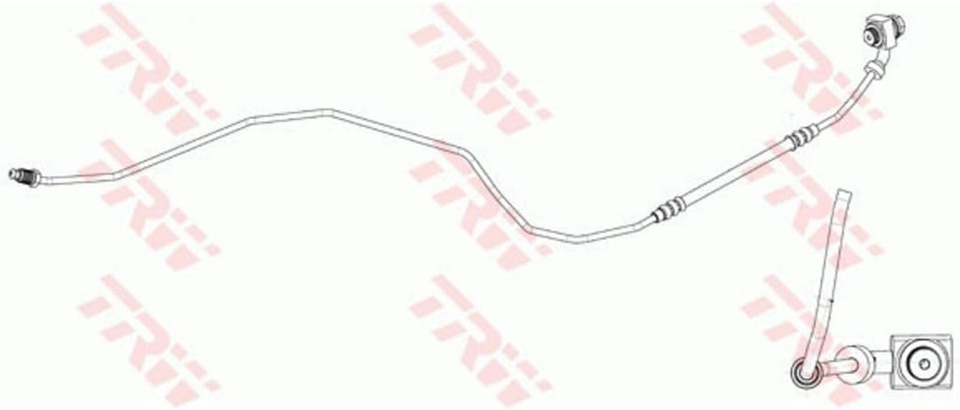 TRW phd1161 flexibel Bremssattel