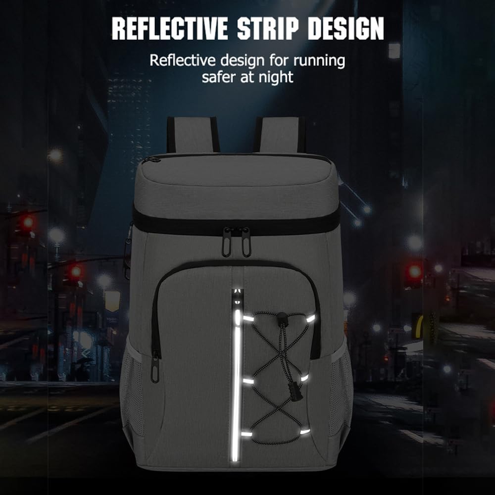 SOUUXIU ühlrucksack, Kühltasche Rucksack, Picknickrucksack,25L Leichter Camping-Rucksack für Männer