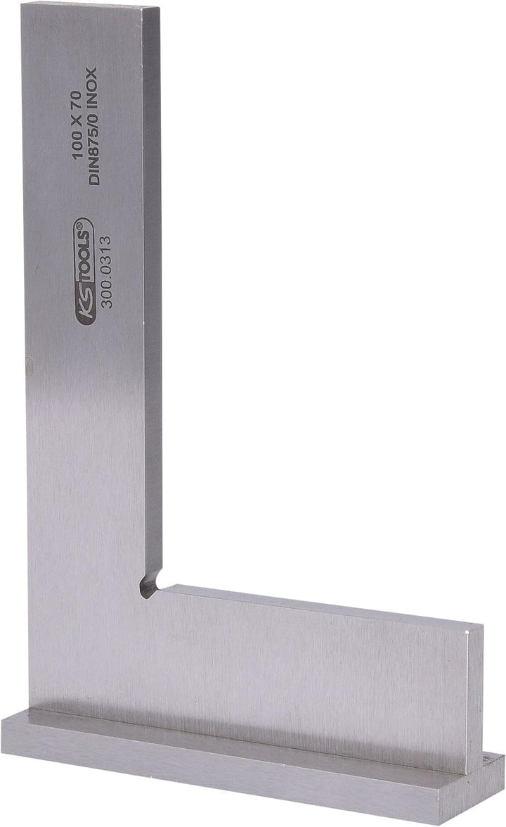 KS Tools 300.0313 Anschlagwinkel nach DIN 875/0, 100mm 100 mm, 100 mm