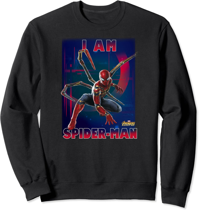 Marvel Avengers: Infinity War I Am Spider-Man Poster Sweatshirt