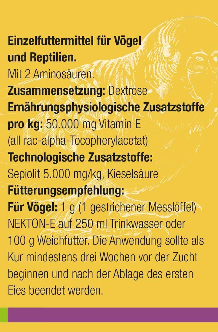 Nekton E, 1er Pack (1 x 600 g), XXL