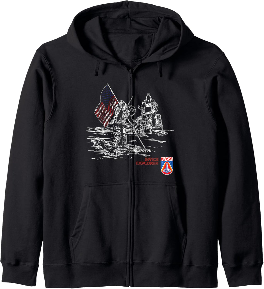 NASA Space Explorer Kapuzenjacke