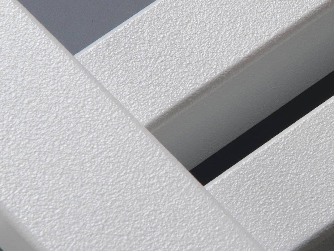 Aspira Home Badheizkörper Handtuchwärmer „Nosy“ Moderner Design - Weiss - Mittelanschluss 1/2“ - 500