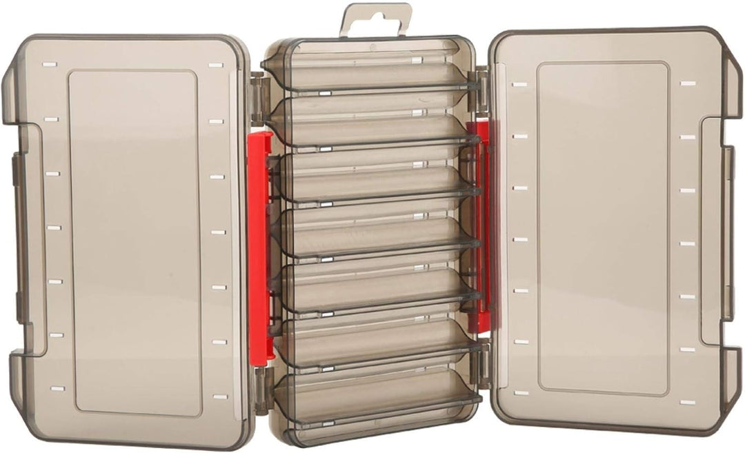 Fishing Tackle Box, Doppelseitige Angelköder Box, Angeln Doppelseitige Angelkiste Kunstköderbox, Kun