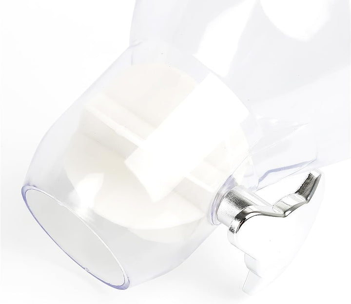Supfine Müslispender Doppelt, 2 x 3,5 Liter Behälter Müslispender, Cerealienspender für Getreide, Tr