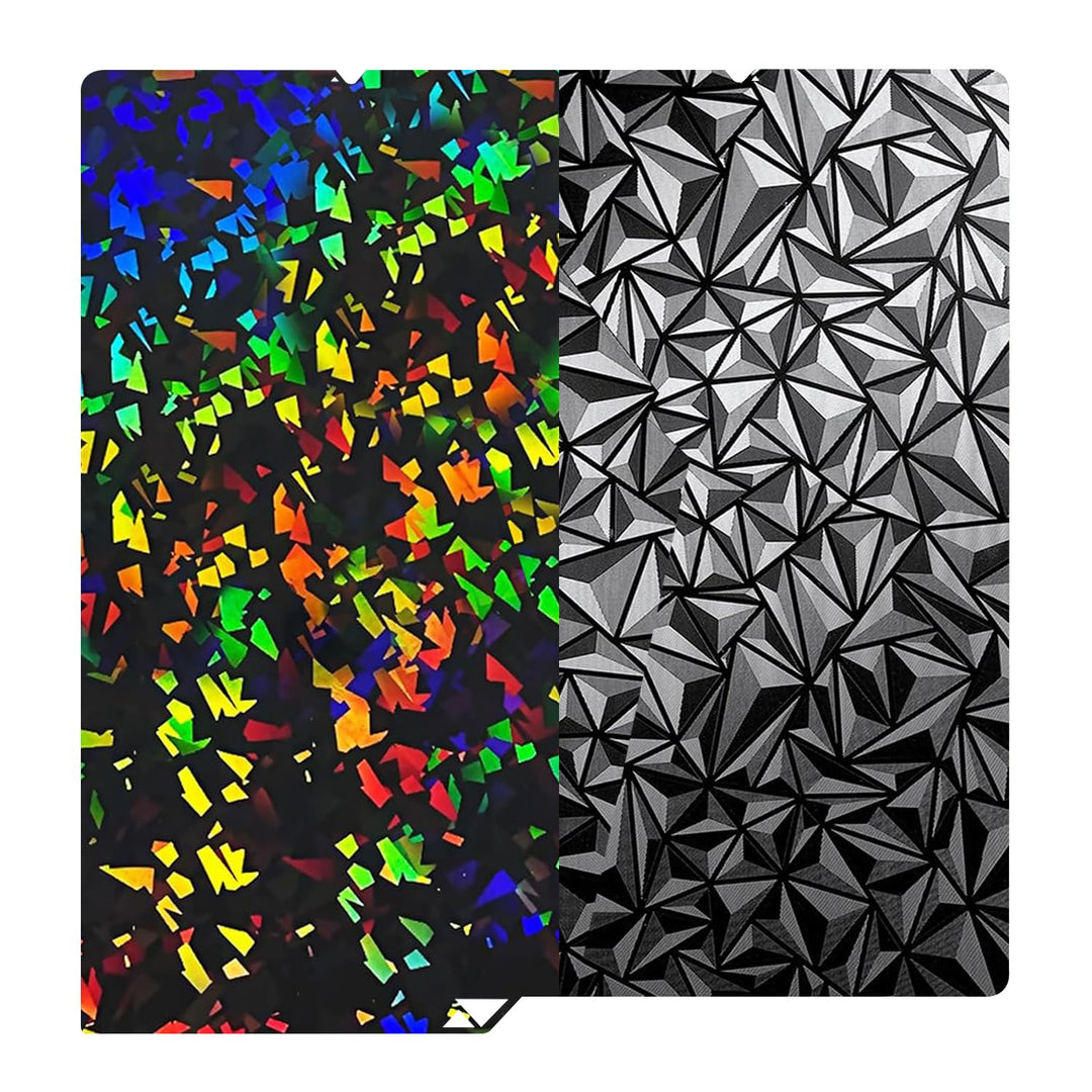 HzdaDeve 264x276MM für Kobra S1 Combo Bauplatte PEI PEO Blatt Doppelseitiges glattes Brett beheiztes