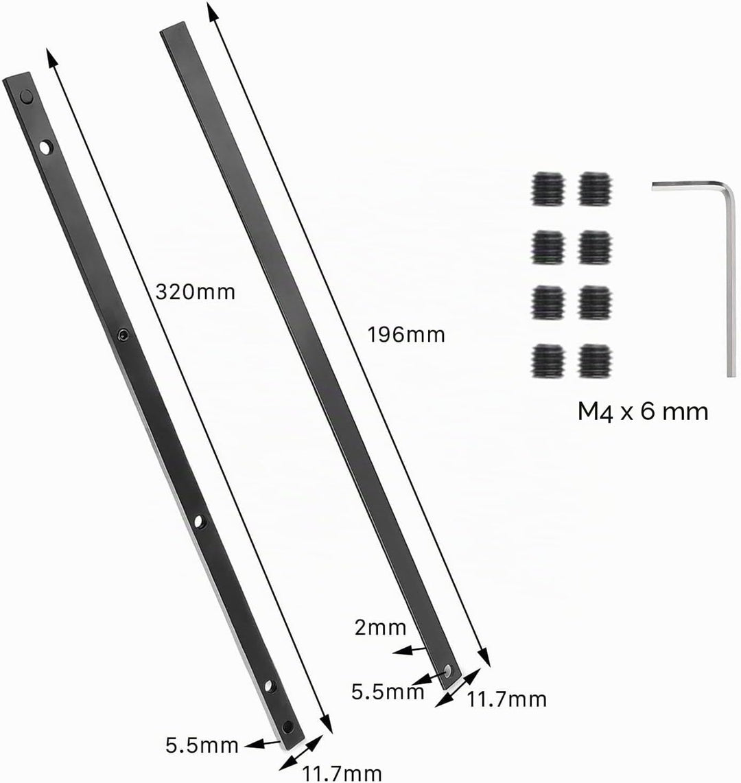 4 Stück Verbindungsstücke für Führungsschiene, Anschluss für Festool, Anschluss für Führungsschiene,