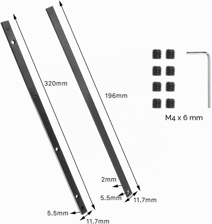 4 Stück Verbindungsstücke für Führungsschiene, Anschluss für Festool, Anschluss für Führungsschiene,