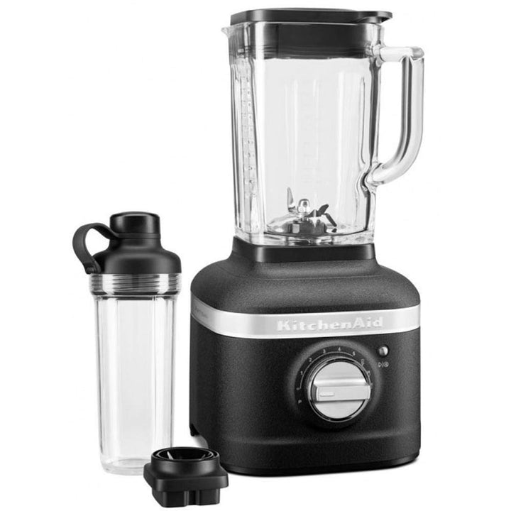 KitchenAid Artisan Cast Iron Black EBK mit 1.4 L Standmixer und persönlicher Karaffe K400 1,4 L Cast