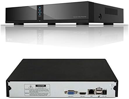 Seculink 16-Channel 4K/8MP Cloud NVR Netzwerk-Videorekorder 3840x2160P H.265 Compression P2P-Fernbed