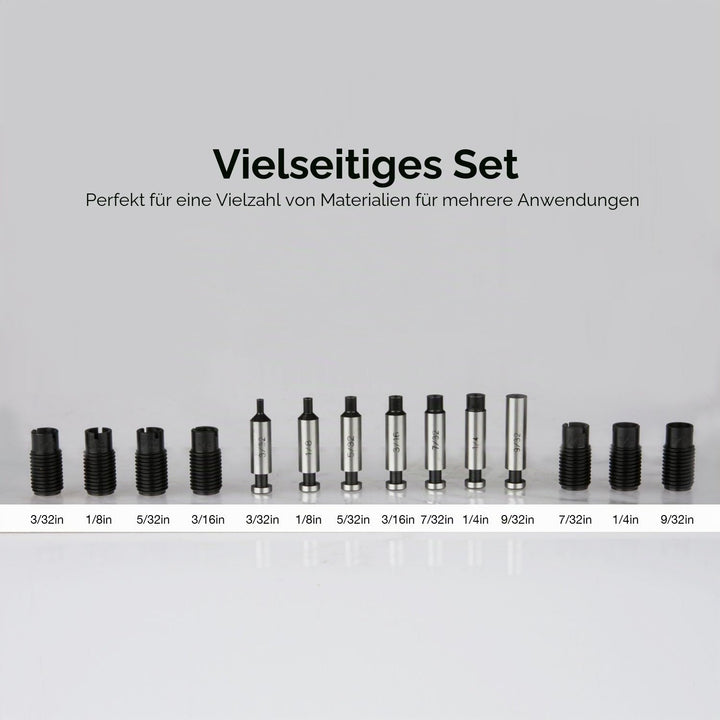 Neiko 02612A Handstanzer und Lochstanzer aus Blech, Cr-V Power Punch und Locher Set, Power Punch und